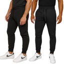 ЧЕРНЫЕ МУЖСКИЕ СПОРТИВНЫЕ БРЮКИ – КОМФОРТ И СТИЛЬ Размер L