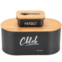 БОЛЬШАЯ ХЛЕБОПЕЧКА, МАСЛО, ЧЕРНЫЙ МЕТАЛЛИЧЕСКИЙ КОНТЕЙНЕР