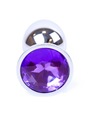 Plug-Jewellery Silver PLUG- Purple Wyrób medyczny nie