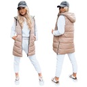 ЖИЛЕТ СТЕГАНЫЙ ЖЕНСКИЙ С КАПЮШОНОМ, размер. XL