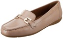 Geox Damska mokasyna D Annytah Moccasin, Nude, 41