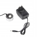 Создатель тумана для аквариума 12 светодиодных светильников Устройство для создания тумана для пруда Машина для создания тумана