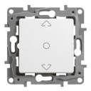 КНОПКА ДЛЯ РОЛЬСТАВН LEGRAND NILOE, БЕЛАЯ