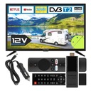 Телевизор для кемпера 12 В 24 дюйма SMART ANDROID TV WiFi BT DVBT2 USB HDMI