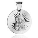 СЕРЕБРЯНАЯ МЕДАЛЬ, ЧЕНСТОХОВСКАЯ БОЖЬЯ МАТЕРЬ, СЕРЕБРЯНАЯ