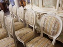 8 stylowych włoskich krzeseł po renowacji Szerokość produktu 48 cm