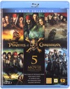 Коллекция фильмов «Пираты Карибского моря 5» Blu-Ray НОВИНКА