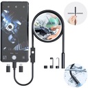 ЭНДОСКОПНАЯ ИНСПЕКЦИОННАЯ КАМЕРА DUO 1920P HD ДЛЯ ТЕЛЕФОНА Android iOS 8LED 5 м 7,9 мм