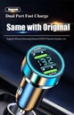 240W CAR CHARGER FAST CHARGING 2 USB PORTS ADAPTADOR PARA IPHONE SAMSUNG XIAOM 