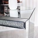 Zrkadlový konzolový stolík Glamour Šírka nábytku 111 cm