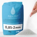 SZKŁO FILTRACYJNE - LEPSZE OD PIASKU 0,85 - 2 mm Aqua Grit Atest PZH 25kg