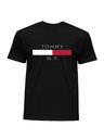 KOSZULKA T-SHIRT MĘSKI TOMMY NEW YORK CZARNY XXL