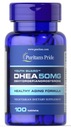 Puritan's Pride DHEA 50mg 100 kapsúl Forma tabletky