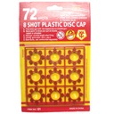 КОЛПАЧКИ ​​ДЛЯ ПИСТОЛЕТА, КАСПЛЮСЫ, ПАТРОНДЖИ, 72 шт.