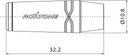 РАЗЪЕМ ROXTONE ДЛЯ КАБЕЛЬНОГО РАЗЪЕМА 6,5 мм МИНИ-ДЖЕК 3,5 мм