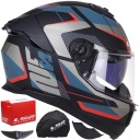 МОТОЦИКЛЬНЫЙ ШЛЕМ LS2 FF808 STREAM II Козырек с системой Pinlock Road Matt Black