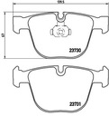 BREMBO P 06 026 ZAPATAS DE FRENADO 