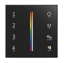 T25(B) RF светодиодная панель RGB+CCT Touch, 4-зонная летучая мышь