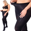 Колготки из микрофибры PLUS SIZE 70 DEN угольно-черные VEERA 70 непрозрачный феном