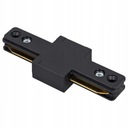 Прямой разъем для светодиодных шин освещения, черный, для освещения RAIL