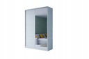 SZAFA IDA 150 x 248 LINIA ROYAL - BIAŁA + LUSTRO