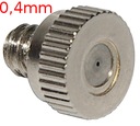 распыляющая насадка 0,4 мм - никелированная