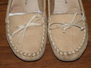 ZARA piaskowe mokasyny-100% skóra- 36- OKAZJA!