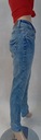 Nohavice jeans modrý zips Scarlett Cecil 33/30 Materiálové zloženie 99% Bawełna 1% Elastan