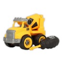 JustToys Маленькая СТРОИТЕЛЬНАЯ Машинка в разобранном виде