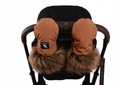 ПЕРЧАТКИ ДЛЯ КОЛЯСКИ COTTONMOOSE ГРЕПЛЕНИЯ ДЛЯ РУК CAMEL