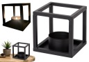 ЧЕРНЫЙ МЕТАЛЛИЧЕСКИЙ ПОДСВЕЧНИК ДЛЯ ОБОГРЕВАТЕЛЯ LOFT