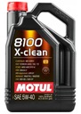 Motul 8100 X-clean 5W40 5л.