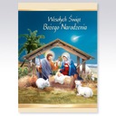 KARNET LAURKA KARTKA ŚWIĘTA BN BOŻE NARODZENIE KOPERTA OPŁATEK III