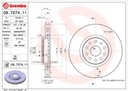 DISCOS ZAPATAS PARTE DELANTERA BREMBO LANCIA KAPPA SW 