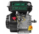 Spaľovací motor Grünwelt GW170-Q 5100 kW Priemer hriadeľa 19.05 mm