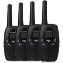 Рации двусторонней WALKIE TALKIE, 4 шт., до 3 км, 8 каналов