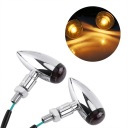 2PCS MOTOCIKLAS BULLET BURSZTYNOWE KIEROWANIE SYGNAOW ФАРИ GT  (17899279547) фото min 7