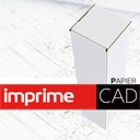 Рулон бумаги для плоттера IMPRIME 1270х50 50м 80г/м2 CAD