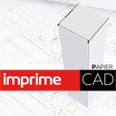 Рулон бумаги для плоттера IMPRIME 594х50 50м 80г CAD