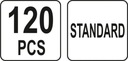 НАБОР ПРЕДОХРАНИТЕЛЕЙ YATO STANDARD 120 ШТ.