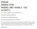 CHÂSSIS CHÂSSIS SUSPENSION 9300300200028 KTM 390 125 DUKE 2 17photo 13