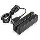 SZiTW Reader MSR98 USB Credit Card Reader 3 All Tracks Hi/Lo Data Collector