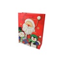 РОЖДЕСТВЕНСКИЙ ПОДАРОЧНЫЙ СУМОК большой 40х30см