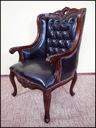 Новое классическое резное кресло, стилизованная мебель