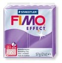 Глина для лепки FIMO Effect 57г, 604 фиолетовый прозрачный