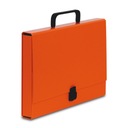Портфель VAUPE CLASSIC с ручкой, 4 см, оранжевый