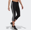 ADIDAS Женские брюки рыбака 3/4 ЛЕГИНСЫ Фитнес Бег Спорт ЧЕРНЫЕ 40