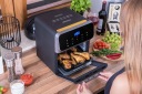 ФРИТЮРНИЦА-ДУХОВКА БЕЗЖИРНАЯ АЭРОФРИТЮРНИЦА LIBOX INOX ЧЕРНАЯ