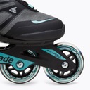 Dámske kolieskové korčule Rollerblade Zetrablade čierne 25.5 Minimálna dĺžka vložky 24 cm