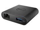 Адаптер порта док-станции Dell DA200 USB-C — HDMI VGA LAN USB 3.0